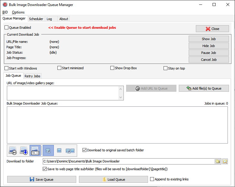 Chrome Download Queue Manager PARKWT